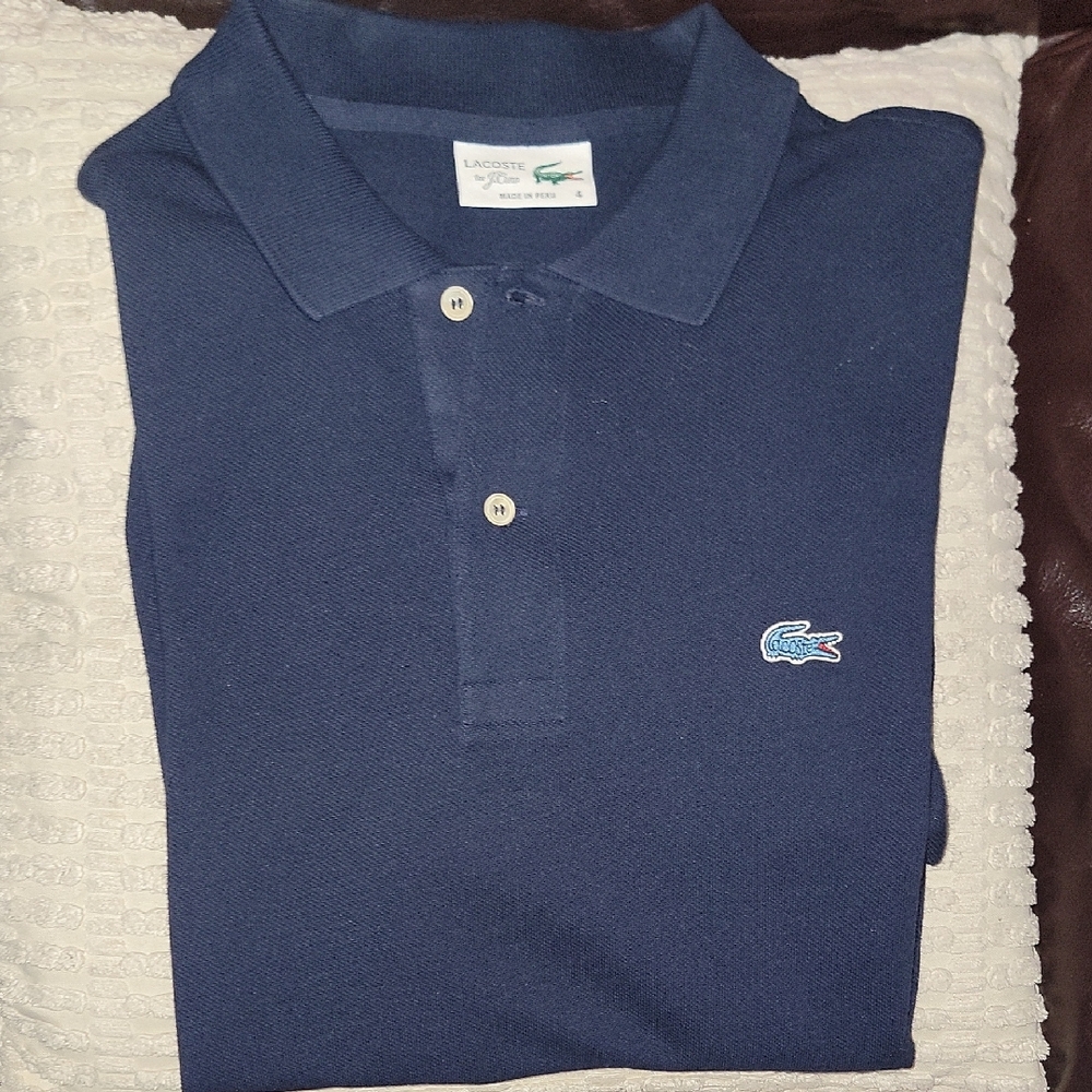 Lacoste Men's Navy Polo Shirt